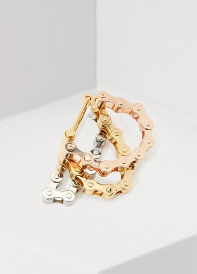 Shop Burberry Bracelet In Gold/pallad/rose Gld