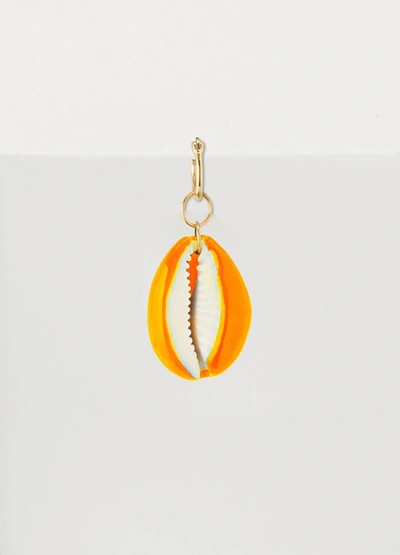 Shop Aurelie Bidermann Merco Single Earring In Orange