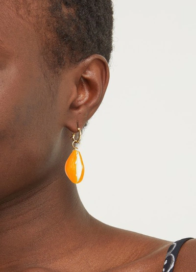 Shop Aurelie Bidermann Merco Single Earring In Orange