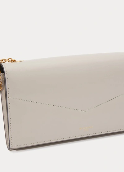 Shop Givenchy Edge Wallet With Chain In Naturel