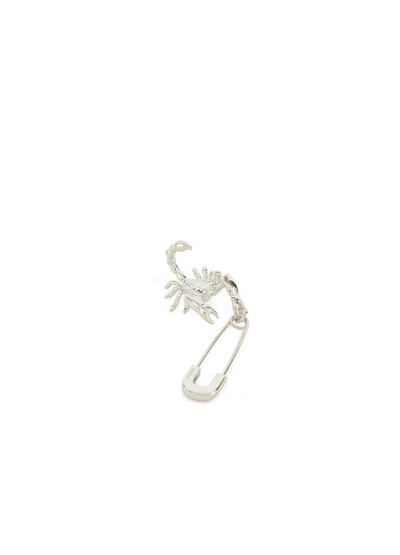 Shop Ambush "scorpion" Earring In Silver