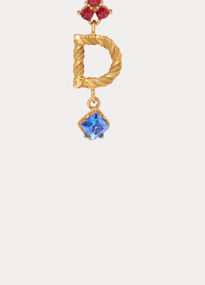 Shop Dolce & Gabbana Dg Earrings In Gold