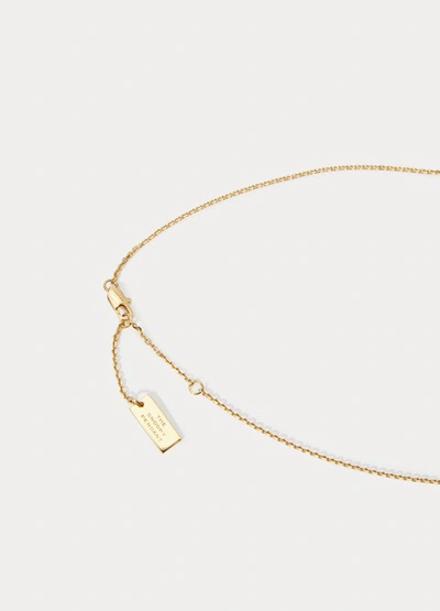 Shop Marc Jacobs Small Snoopy Necklace In Gold