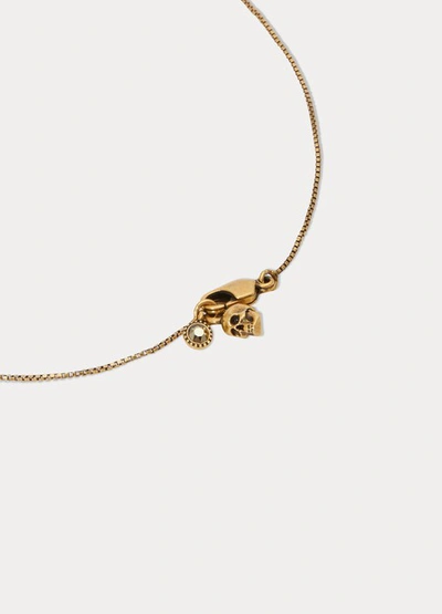 Shop Alexander Mcqueen Beetle Necklace In 8490 - 0448+mix