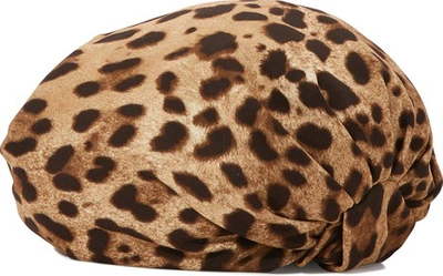 Shop Dolce & Gabbana Leopard Turban