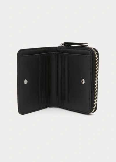 Shop Kenzo K Leather Wallet In Black