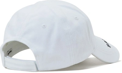 Shop Balenciaga Logo Hat In 9060