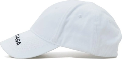 Shop Balenciaga Logo Hat In 9060