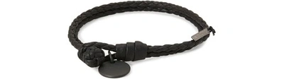 Shop Bottega Veneta Bracelet In Black