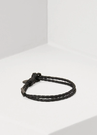 Shop Bottega Veneta Bracelet In Black