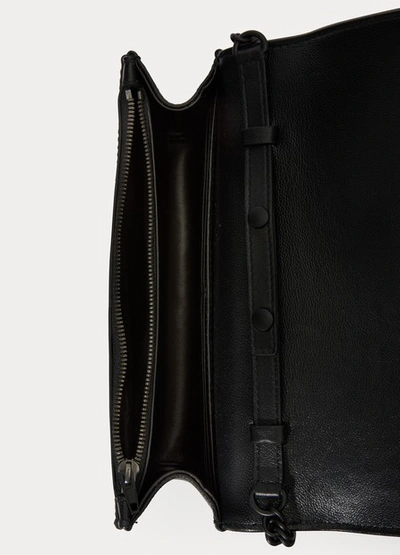 Shop Balenciaga Bb Crossbody Bag With Chain In Black / Tbc