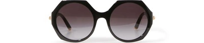 Shop Dolce & Gabbana Welcome Sunglasses In Black
