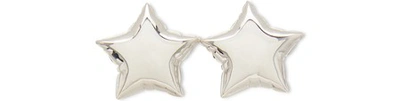 Shop Marc Jacobs The Ballon Star" Earrings" In Silver