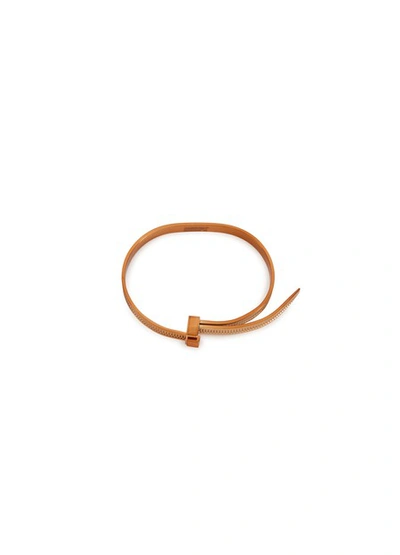 Shop Ambush Zip Tie" Bracelet" In Brown