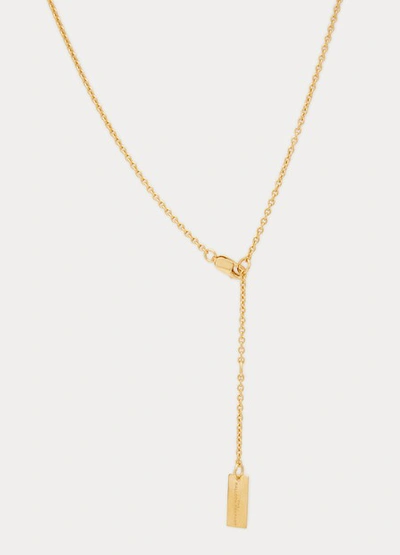 Shop Marc Jacobs Ballon Heart" Necklace" In Gold