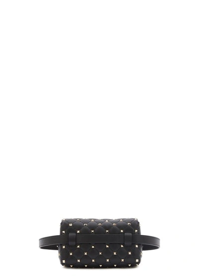 Shop Valentino Garavani Rockstud Belt-bag In Nero