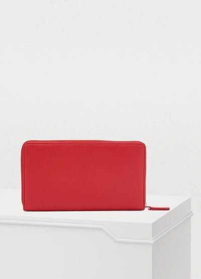 Shop Balenciaga Everyday" Continental Wallet" In 6565