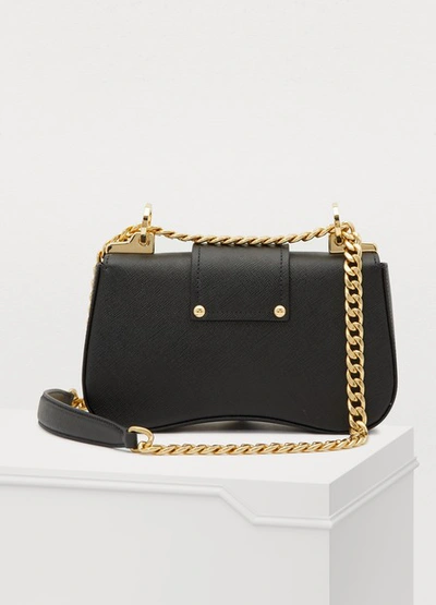 Shop Prada Mini Sidonie Crossbody Bag In Nero