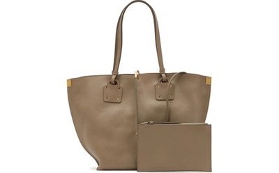 Shop Chloé Vick Tote Bag In Motty Grey