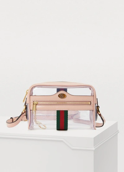 Shop Gucci Ophidia Ghost Crossbody Bag In Pink