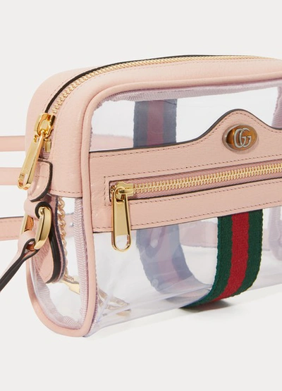 Shop Gucci Ophidia Ghost Crossbody Bag In Pink