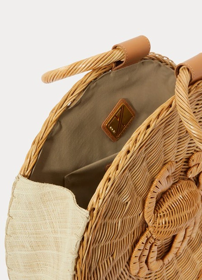 Shop Aranaz Maila Handbag In Natural