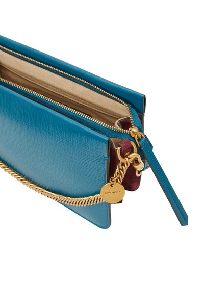 Shop Givenchy Cross-body Bag In Bleu-aubergine