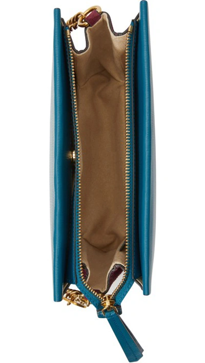 Shop Givenchy Cross-body Bag In Bleu-aubergine