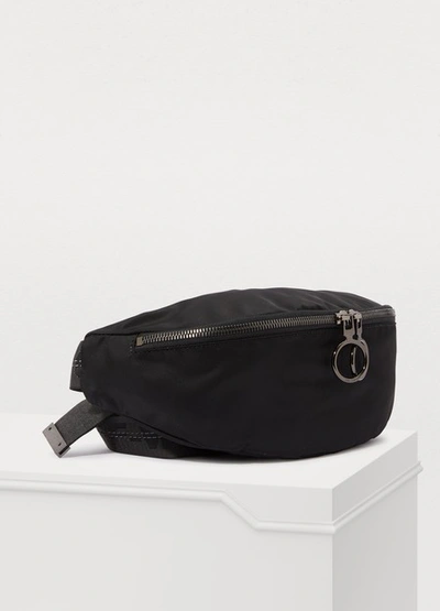 Shop Off-white Fanny Belt Bag In Black