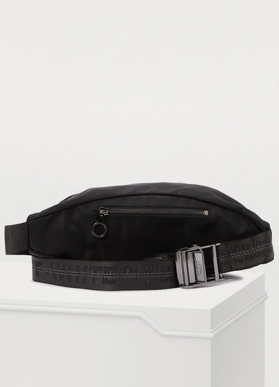 Shop Off-white Fanny Belt Bag In Black