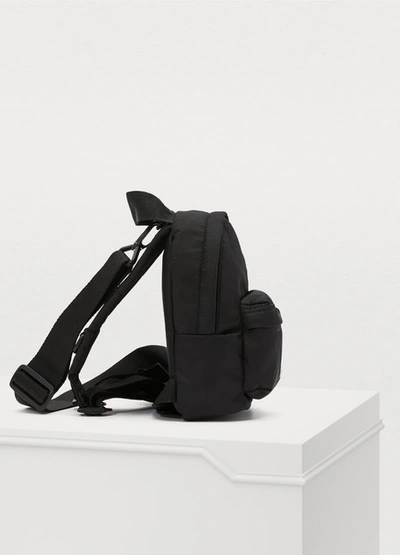 Shop Msgm Zaino Donna Backpack In Black