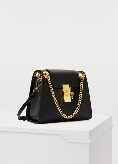 Shop Chloé Annie Shoulder Bag In Black