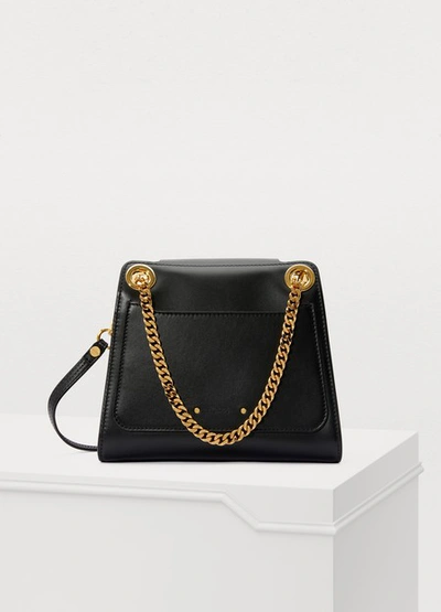 Shop Chloé Annie Shoulder Bag In Black