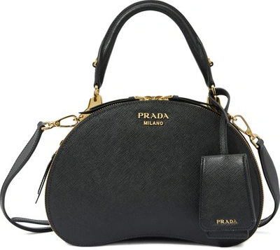 Shop Prada New Sidonie Cross Body Bag In Black