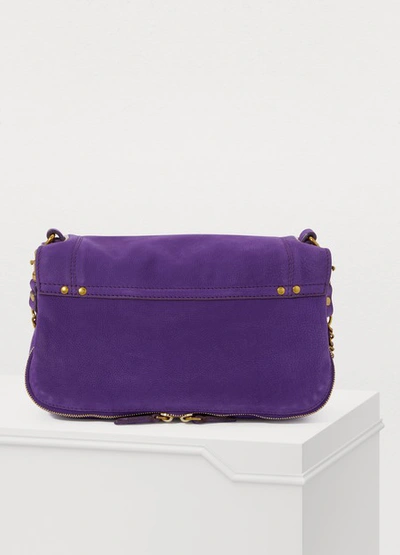Shop Jérôme Dreyfuss Bobi Crossbody Bag In Violet