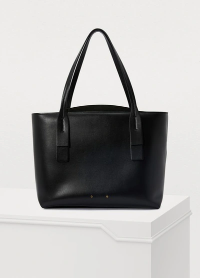 Shop Chloé C Tote In Black