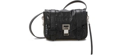 Shop Proenza Schouler Ps1+ Mini Crossbody Bag In 0000-black