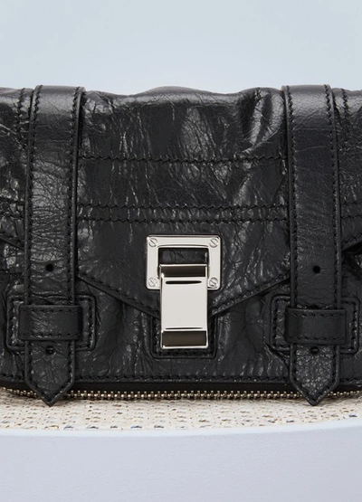Shop Proenza Schouler Ps1+ Mini Crossbody Bag In 0000-black