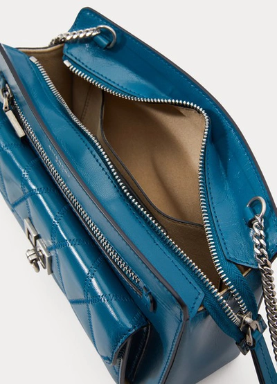 Shop Givenchy Pocket Shoulder Bag In Bleu Océan