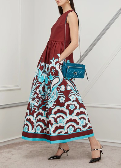 Shop Givenchy Pocket Shoulder Bag In Bleu Océan