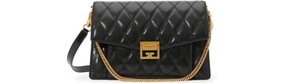 Shop Givenchy Gv3 Medium Crossbody Bag In Noir