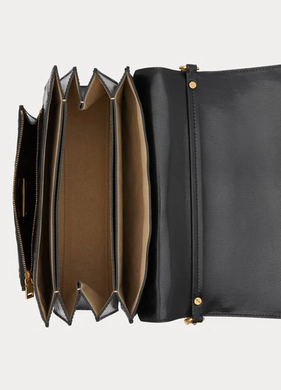 Shop Givenchy Gv3 Medium Crossbody Bag In Noir