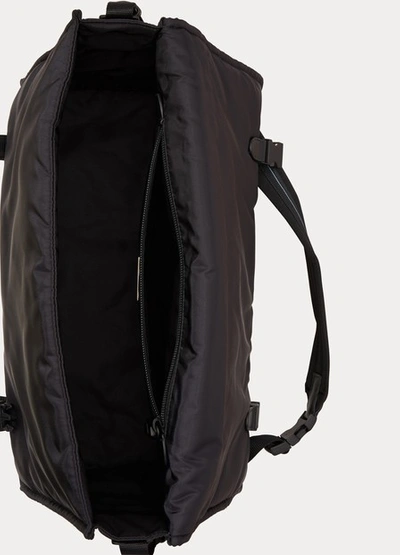 Shop Prada Nylon Messenger Bag In Black