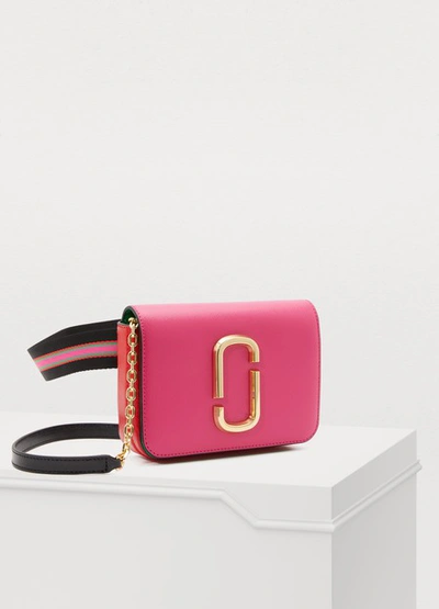 Shop Marc Jacobs Hip Shot Bag In Diva Pink Multi