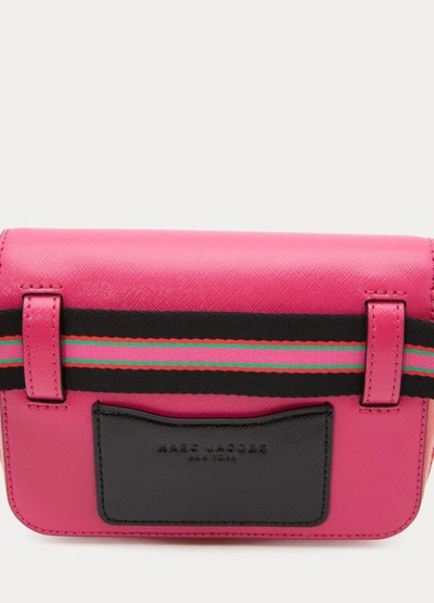 Shop Marc Jacobs Hip Shot Bag In Diva Pink Multi