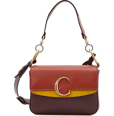 Shop Chloé Limited Edition - Chloe C Shoulder Bag In Brown 1