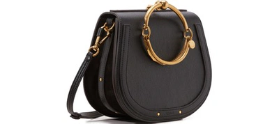 Shop Chloé Nile Bracelet Bag In Nr001 Black