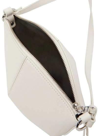 Shop Alexander Mcqueen Mini Bucket Bag In 9004 - Off White
