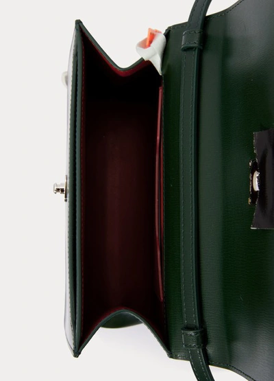 Shop Off-white Jitney 1.4 Shoulder Bag In Dark-green