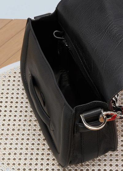 Shop Pierre Hardy Mini Alpha Ville 2-in-1 Bag In Metal-silk-black